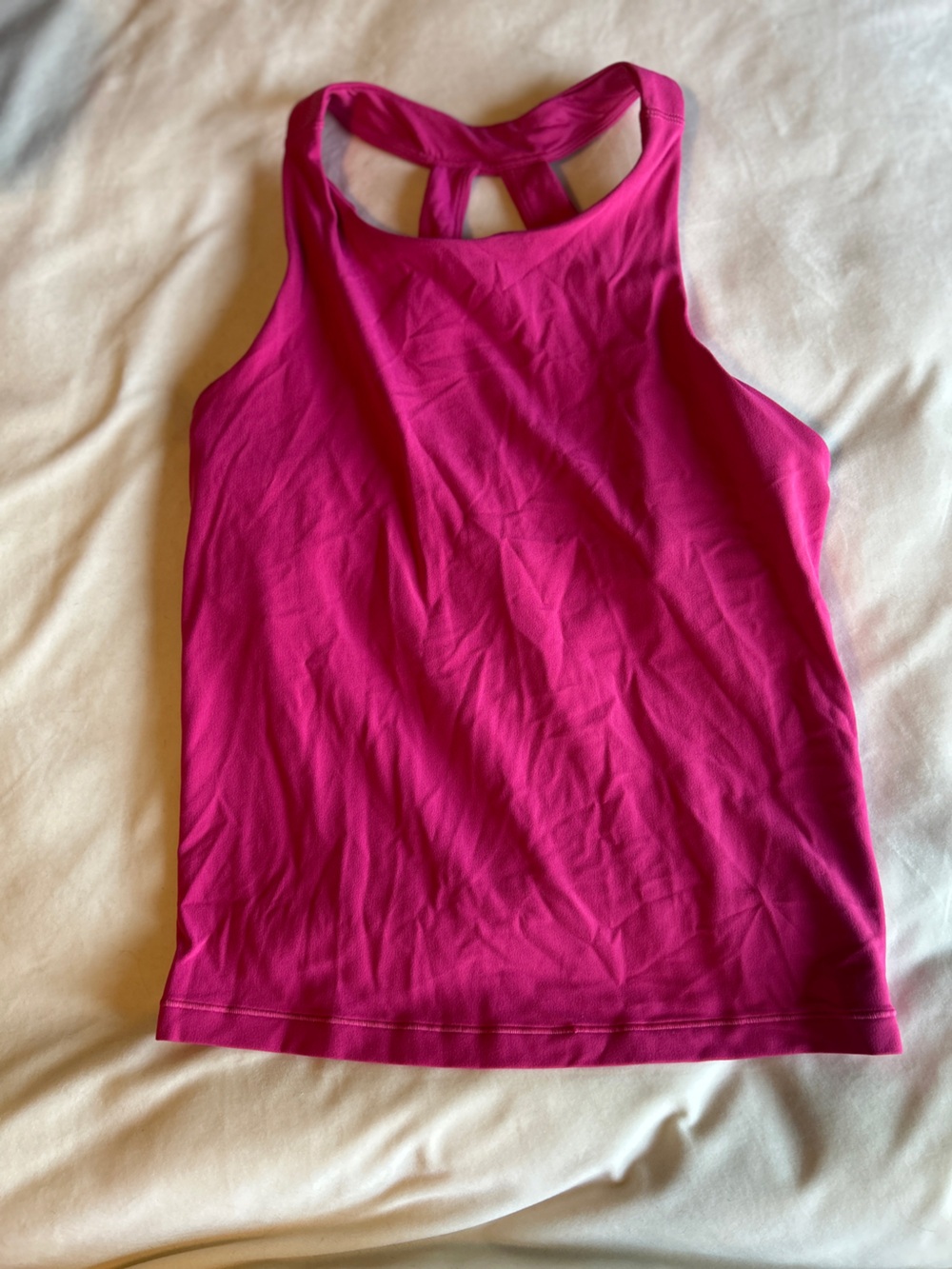 Athleta Magenta Racerback Sports Bra